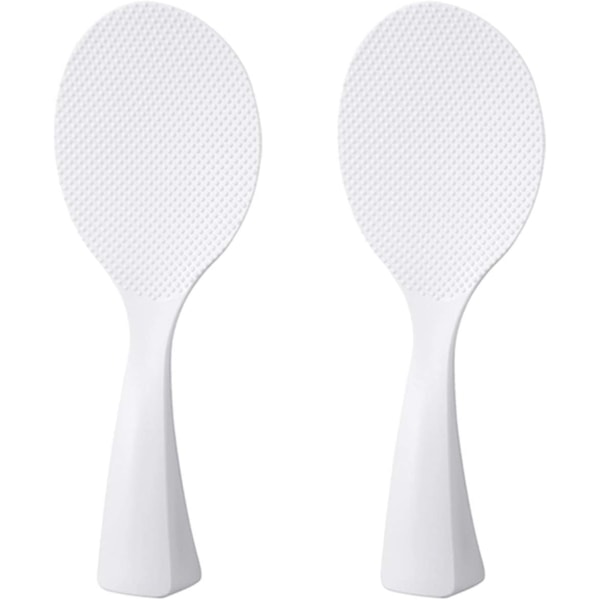 2 Pcs Rice Paddle, Non-Stick Rice Spoon, Stand-up Serving Rice