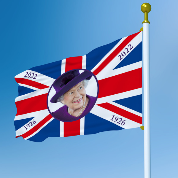 Hänen Majesteettinsa lippu, Ison-Britannian kuningattaren muistopäivä