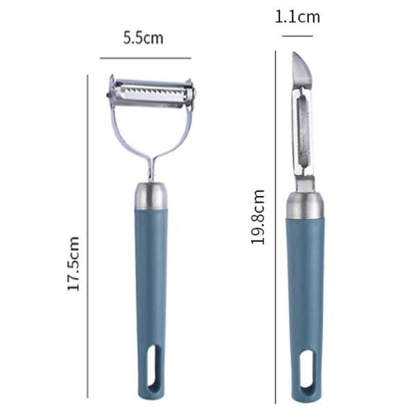 Grønnsaksskreller - Rustfritt stål roterende skreller
