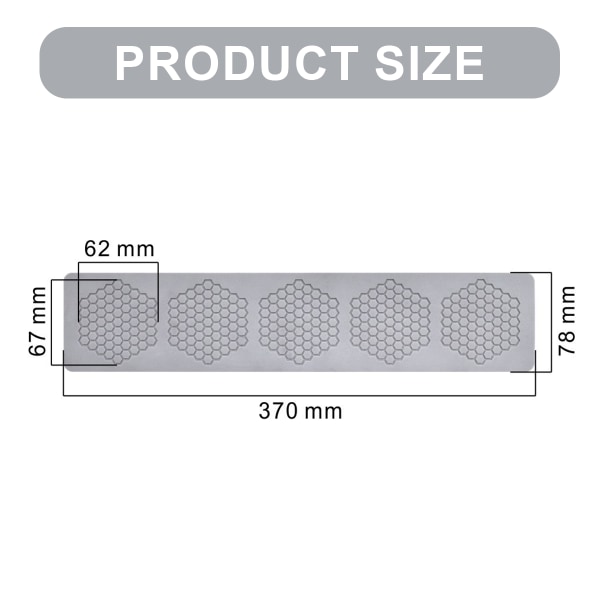 Gummiform Silikonform 3D korallgren bladmatta kakform, chokladform, non-stick polymerleraform