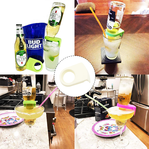 ABS Dryckesklämmor Flaskhållare Öl Cocktail Snap för