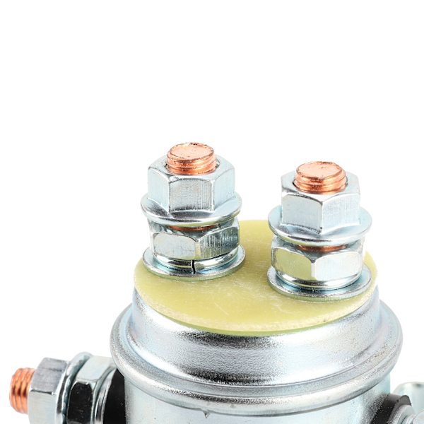 12V 200A Relébryter Vindespolekontakt Solenoid Normalt Åpne Kontakter Universal for ATV UTV