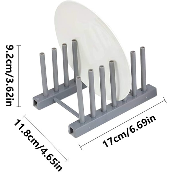 2 stk. Egouttoir Range Couvercles Égouttoir à Vaisselle en