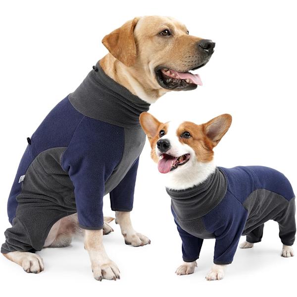 Vinterjackor och vinterrockar för hundar fleece overall hund fleece jacka vinterrock stora hundar vinterkläder för små medelstora husdjur inomhus