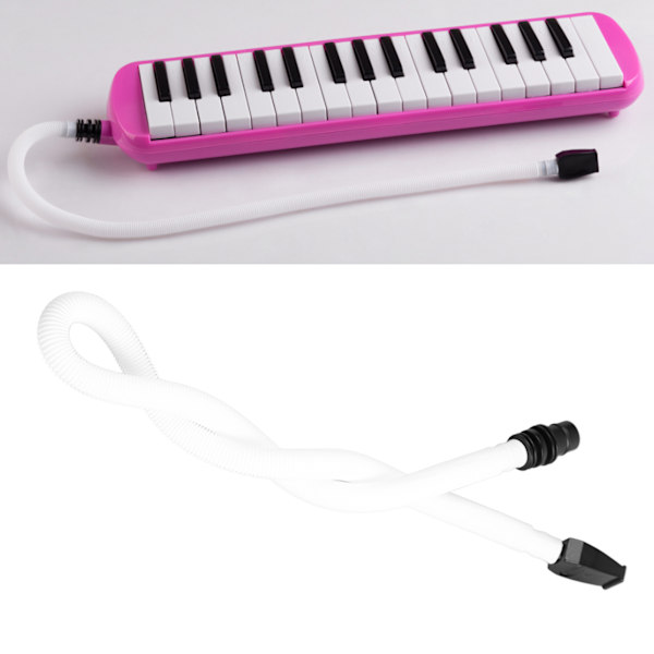 32 37 Key Melodica Tube with Mouthpiece Mouth Organ Blowpipe Hose Musical Instrument Accessories