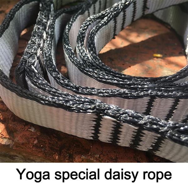 Klatre Stropp Daisy Chain Nylon Daisy Chain Justerbar Stropp Tau Yoga Forlengelse Belte