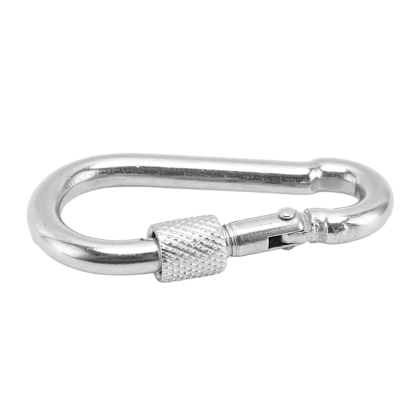 2 kpl Jousi-Snap Hook -karabiinit 316 Ruostumaton Teräs Kiinnikkeet Varusteet Halkaisijaltaan 6x60mm