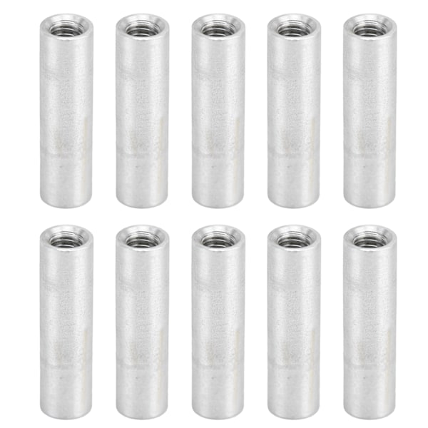 10 st Avståndshållare i Aluminiumlegering, gängad rund kolonn, distans för Quadcopter DIY-modell M4x0.7mm22mm