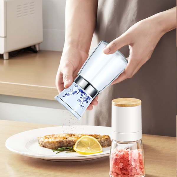 Pepparkvarn och saltkvarn - Justerbar grovlek keramisk krydda
