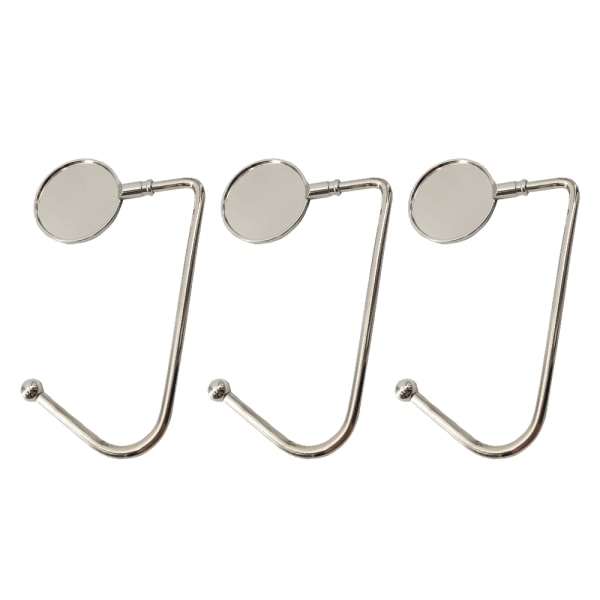 Long Purse Hooks,Round Metal Desk Hook Stocking Clips，Hook for C