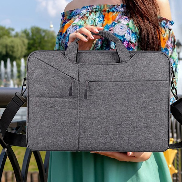 Laptopväska Datorfodral Väska med Axelrem, Vattentät