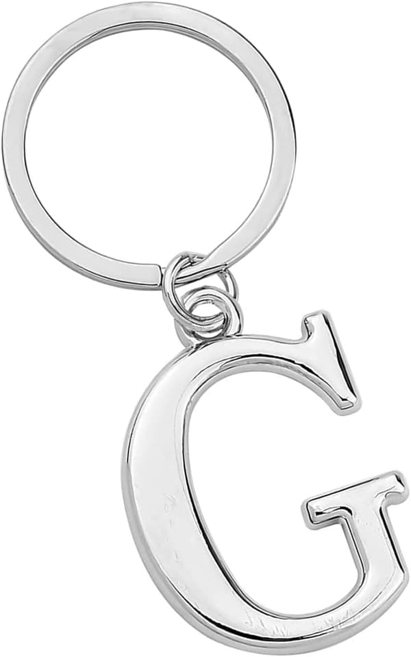 Keychain Letter - Initial Letter Keychain Charm Letter G