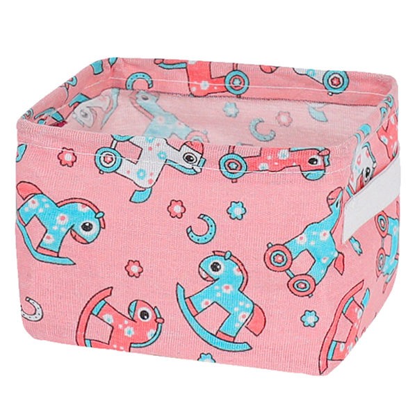 Baby Kids Leksak Bin Förvaring Korg Fällbar Leksak Förvaring Organizer