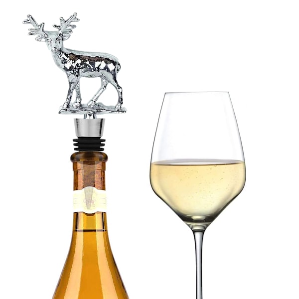 Dachshund-formet vinstop til vinflasker og champagne