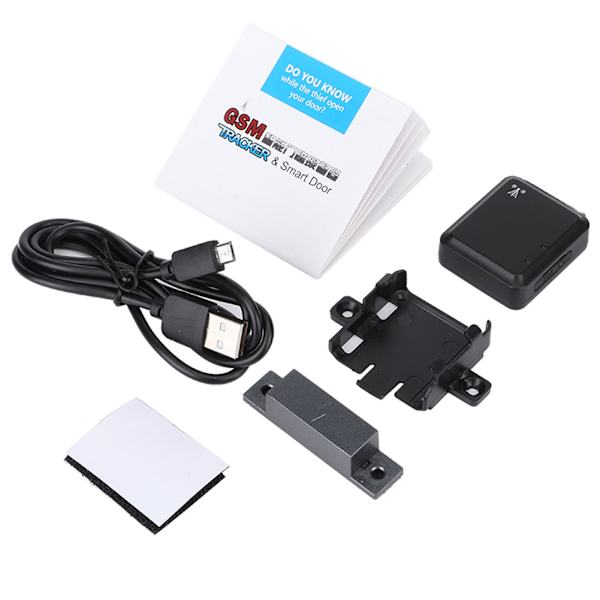 Mini GSM Langaton Älykäs Ovihälytin Magneettinen LBS-Paikannin Kotiturvajärjestelmä