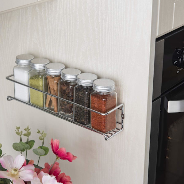 Deco haus Gewürzregale aus Metall - 2er Set - Für Gewürze,