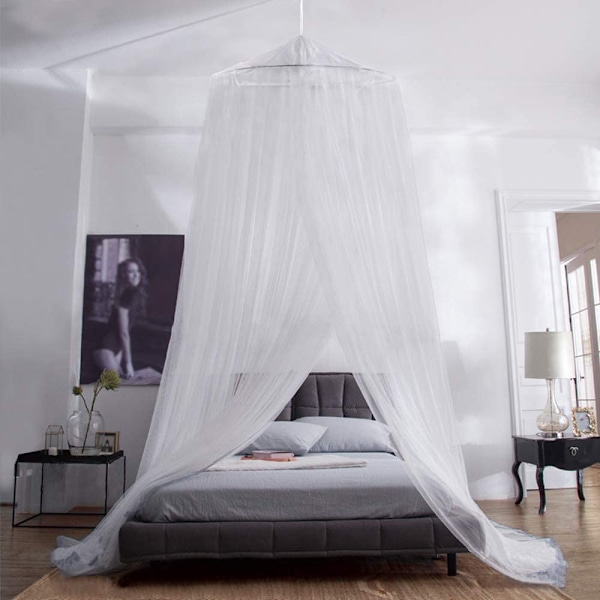 EVEN NATURALS Luxus Moskitonetz Doppelbett für XXL Bett,