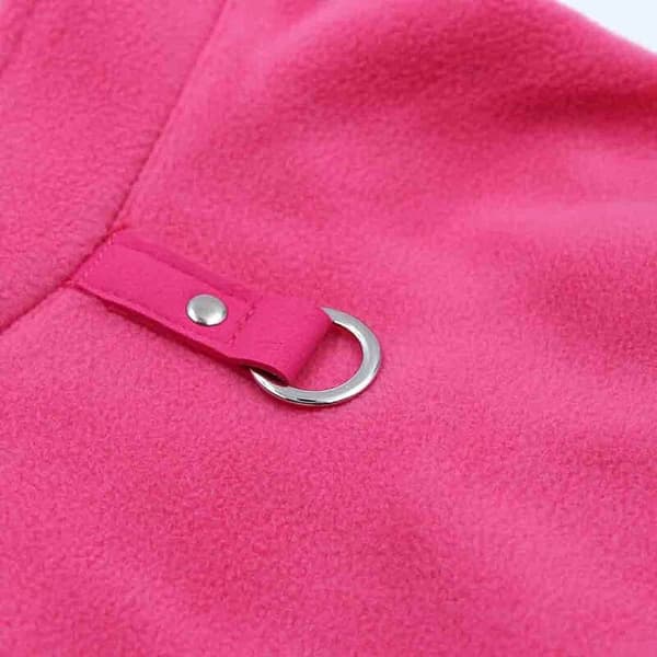 Fleece vinterhundkläder - Håll dig varm - För husdjur - Grön - Storlek S