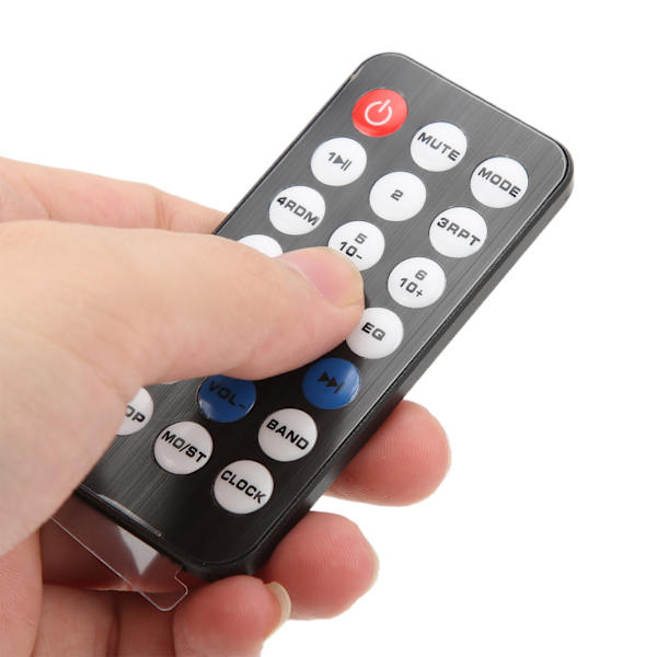 Auton stereovastaanotin, multimediasoitin, 92dB, 4 ohmia, 150‑20000Hz, kaukosäätimellä, universaali
