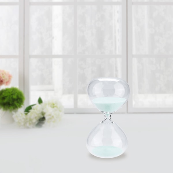 Handblåst Glastimglas, Elegant Design för Tidshantering, Hållbar Konstruktion, Perfekt Gåva, Kontorsassistent, Minimalistisk Stil för Hemmet