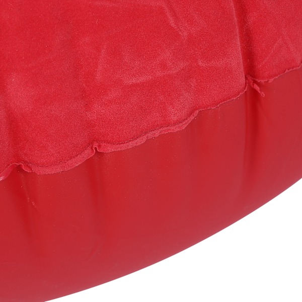 Kompakt Portabel Lat Stol För Inomhus- och Utomhusäventyr, Flock PVC-Material Ger Varmt Slitstarkt Komfort, Ergonomisk Design Säkerställer Komfort