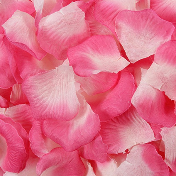 1200 stk kunstige roseblader, ikke-vevde blomsterblader for