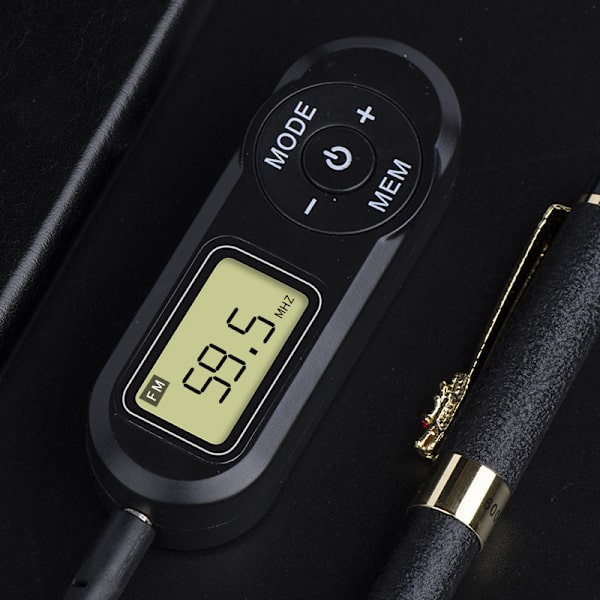 SWDSTP Personlig FM Walkman Radio, Mini Digital Tuning Bærbar