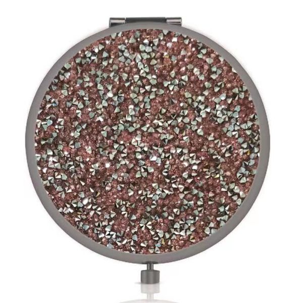 Sminkspegel Mini Mix Diamond Makeup Spegel Fällbar Mini