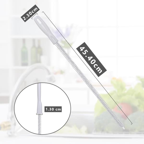 4 pcs - Drain Cleaner - Flexible Cleaning Spring - Sink Brush - Cleaning Spring - Drain Cleaner - Cleaning Spring - 45 CM