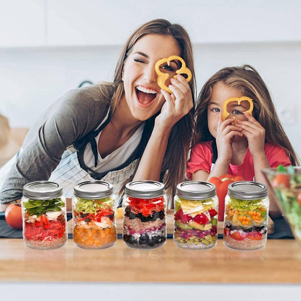 24 st Canning Lids + 24 st Rings, Regular Mouth Mason Canni