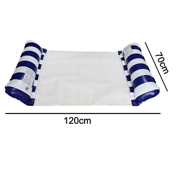 2-pack uppblåsbar poolhängmatta, multifunktionell simning