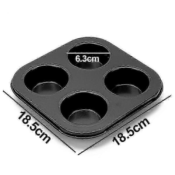 Muffinform - Non-stick Cupcake Bageplade - Cafe Bar Og Restaurant[TT] black