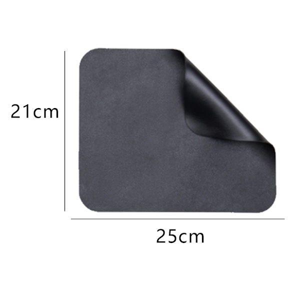 2-pack musmattor, vattentät lädermusmatta