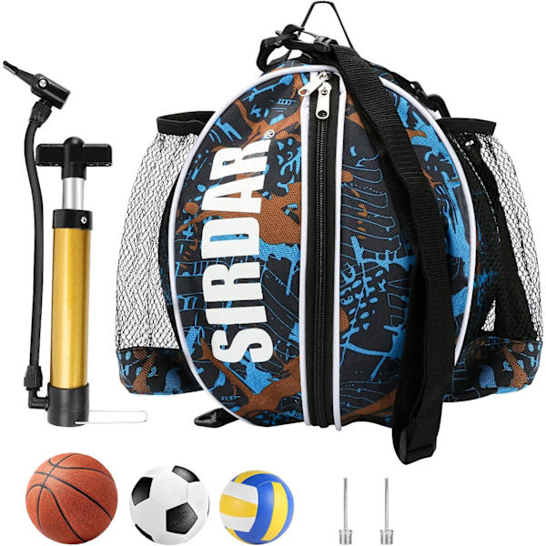 Basketbollväska med justerbar axelrem