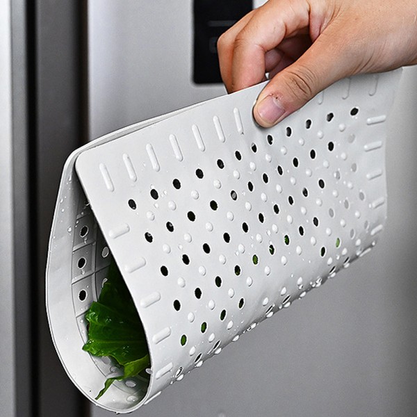 2-pak køkkenvaskmåtte afløbspudebeskytter skridsikkert gummi