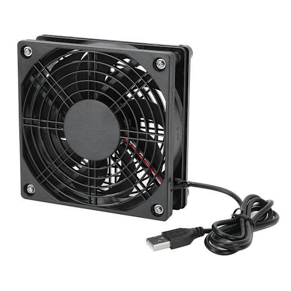 2 stk datamaskin vifte ultra stille kjølevifte 5V USB PC kjølevifte vifter