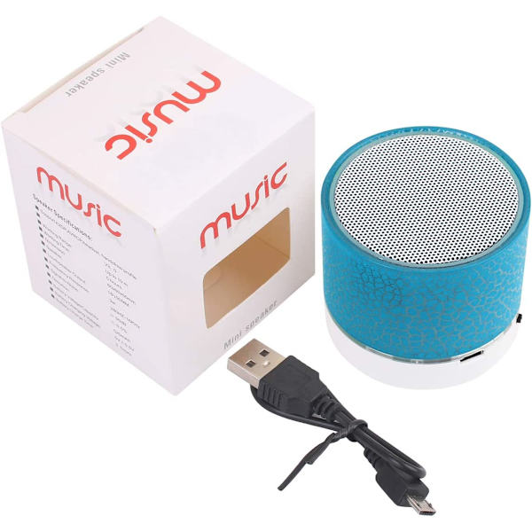 Kannettava langaton minikokoinen Bluetooth-kaiutin, AI Super Bass Stereo Re
