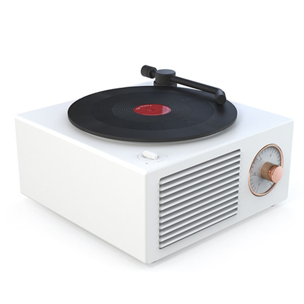 Vinyl Record Player Style Bluetooth Speaker Old Fashioned Classic Style Cute Look Gift