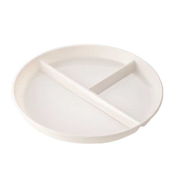 HOME Portion Control Plate,Återanvändbar plastdelad tallrik med