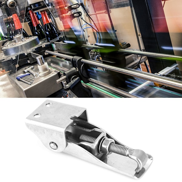 2 stk. Hasp Latch Galvaniseret Jern Skjult Justerbar Toggle Latch Klemme til Sugningsføder