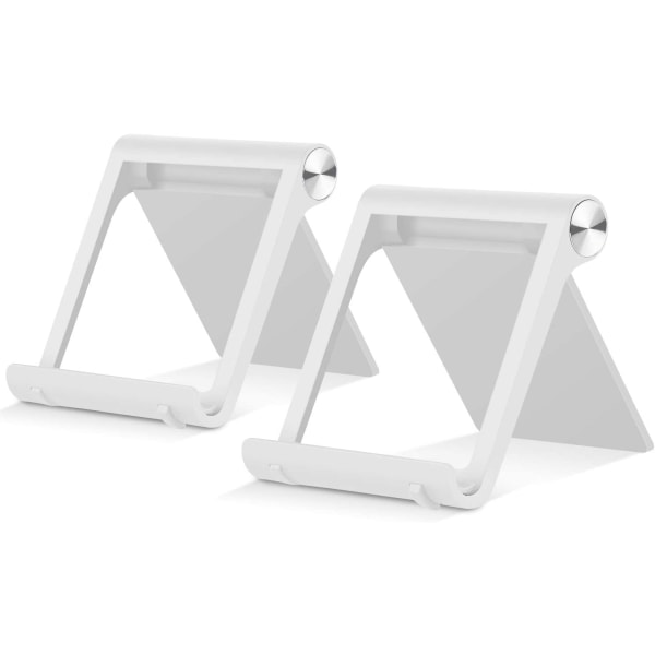 2-pak Tablet Stand, Telefonholder, Multi-vinkel Bærbar Telefon