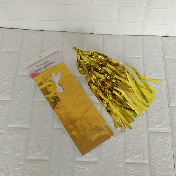 Tofs Girlang 50 st, Papperstofs Girlang Banner för Fest