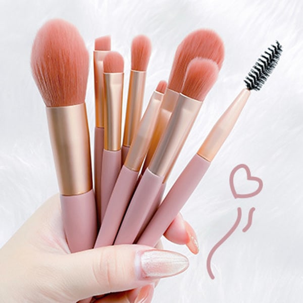 Foundation Powder Concealers Eye Shadows Makeup Brush Set