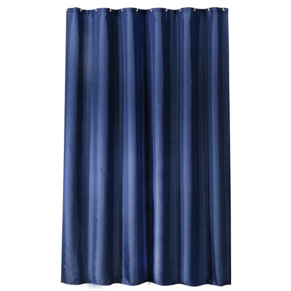 Hotel waterproof shower curtain dark blue shower curtain