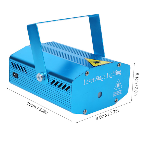 Bærbar Mini LED Scene Lys til Bar DJ Fest KTV Diskotek Lampe EU Stik 100-240V