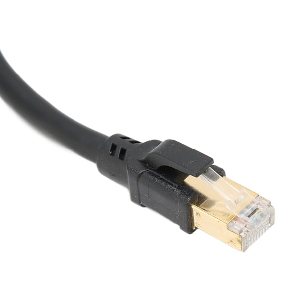 RJ45 Ethernet-sovitinkaapelin jatke 1-2 porttiin Erinomainen yhteydensiirtojakaja Sovitin kotitoimistoon