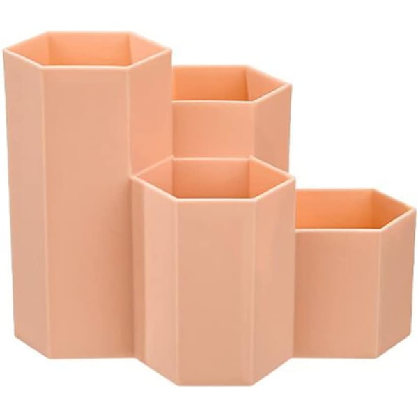 Hexagonal Penneholder, Hexagonal Penneholder i Plastik, Pot a C