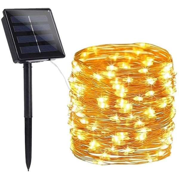 Solcells julbelysning utomhus, BrizLabs 24M 240 LED