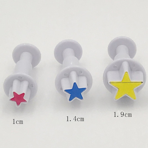 Plunger Cutter Set Sugarcraft Cake Cookies Cupcake Decorating