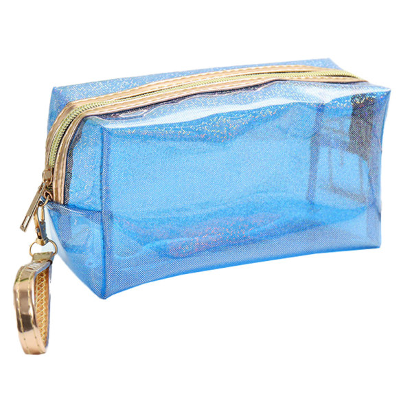 Portable Clear Makeup Bag Pouch for Bathroom, Vacation and